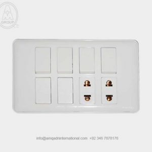 6 Switch 2 Socket AM Qadri International