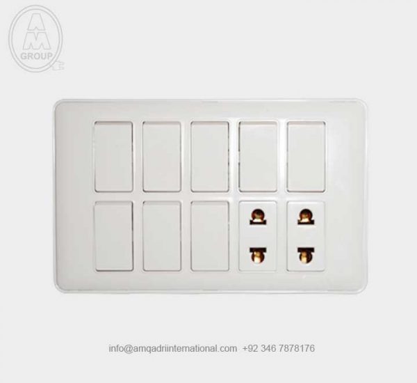 8 Switch 2 Socket AM Qadri International